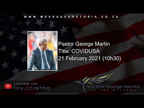 Sunday Morning Sermon - 21-02-2021