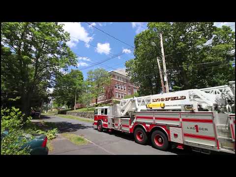 7-Alarm Fire at Old Reading Schoolhouse Condos