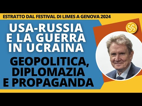 Geopolitica, diplomazia e propaganda: Usa-Russia e la guerra in Ucraina - Festival di Limes a Genova