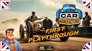 Design, Build & Race in the Indi 500 | Car Manufacture | First Look Playthrough