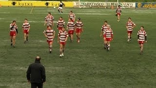 preview picture of video 'Hernani Rugby - Futbol Club Barcelona (infantil sub 16)'