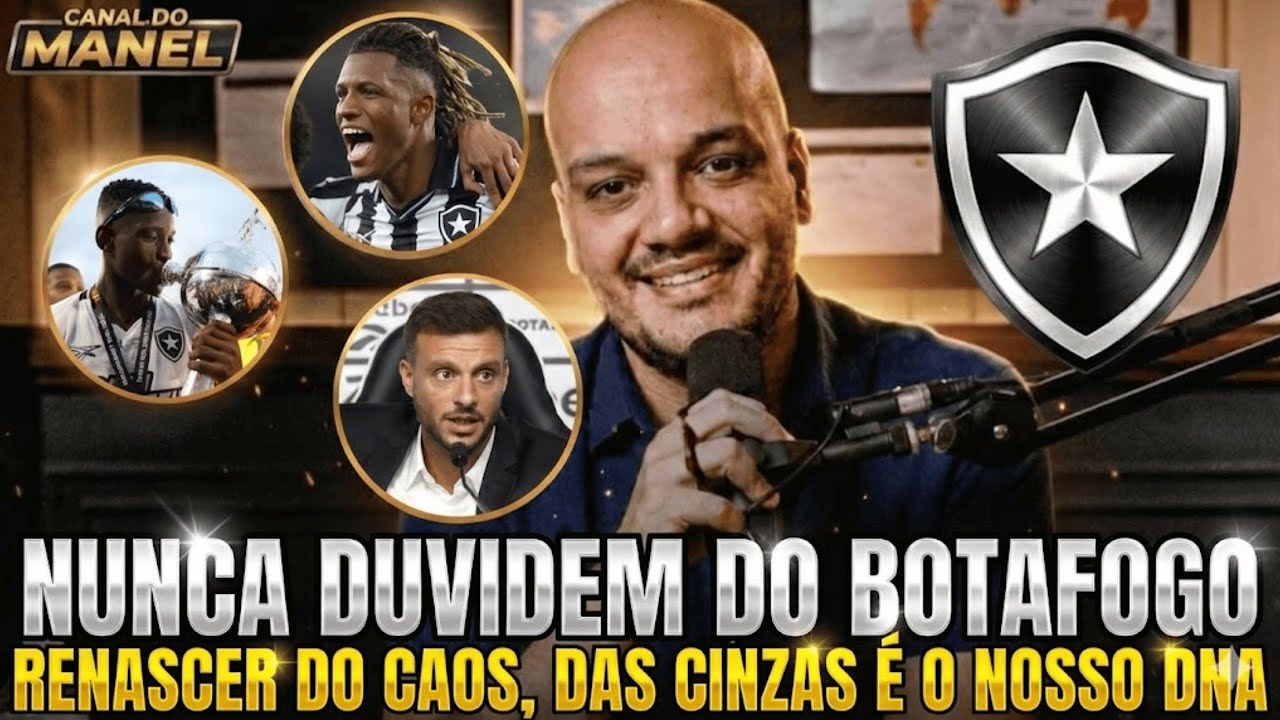 🚨🚨🚨 QUANDO TODOS DIZEM QUE O BOTAFOGO ACABOU É AÍ QUE ELE RENASCE! O CAOS É A NOSSA IDENTIDADE