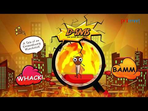 D-SMS The Super Matchstick- Official Teaser-Trailer CGI Animated Short Film Prismart [HD]