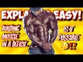 HOW TO BUILD MUSCLE IN A CALORIC DEFICIT| EXPLAINED EASY