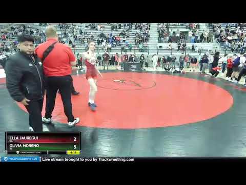 55 Lbs Cons. Semi - Ella Jauregui, CA Vs Olivia Moreno, TX 038b