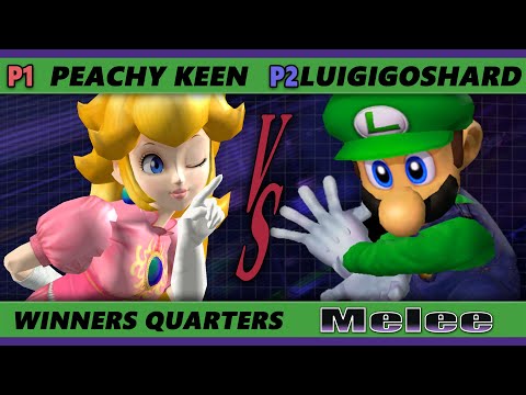 S@X 398 Online Winners Quarters - Peachy Keen (Peach) Vs. LuigigoShard (Luigi) Smash Melee - SSBM