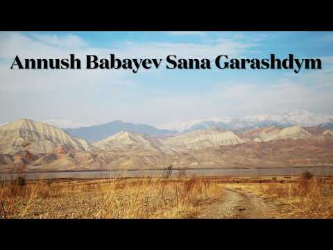 Аннуш Бабаев - Сана Гарашдым #Annush Babayev Sana Garashdym# Turkmen Aydymy#Turkmenistan