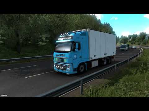 Euro Truck Simulator 2 mods Volvo FH13 Tandem