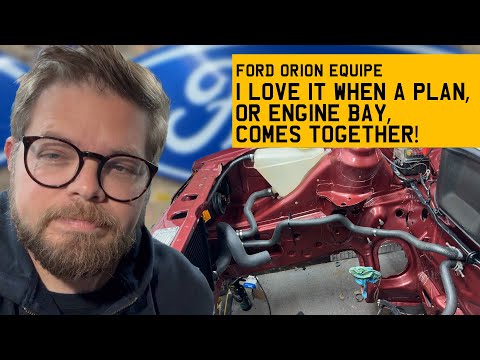 1990 Ford Orion Equipe Project Part 28 -  I love it when a plan (well an engine bay) comes together!
