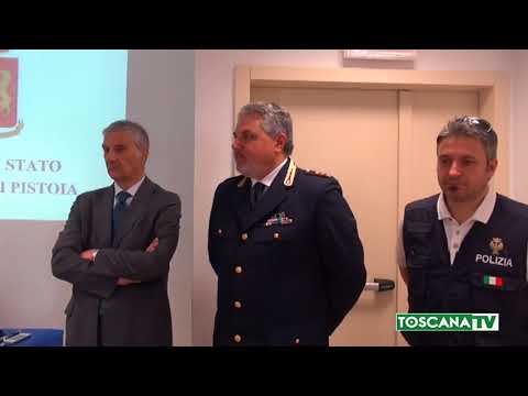 2018-05-21 PISTOIA - RAPINA A MANO ARMATA IN GELATERIA, UN ARRESTO