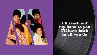 Jackson 5 - I&#39;ll Be There (Lyric Video)