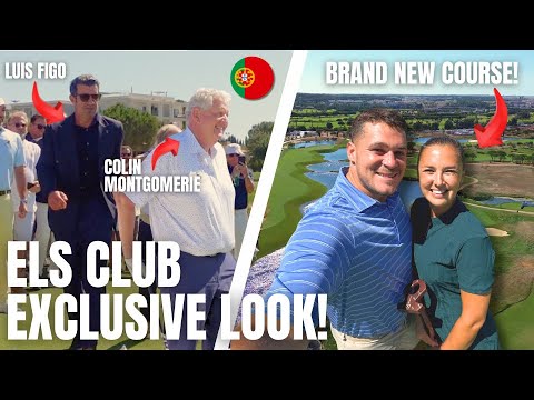 "THE BEST IN PORTUGAL!" - ELS CLUB OPENING WITH COLIN MONTGOMERIE, LUIS FIGO & MORE! VILAMOURA VLOG
