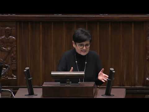Lidia Burzyńska zarzuca opozycji obelgi i broni rządu