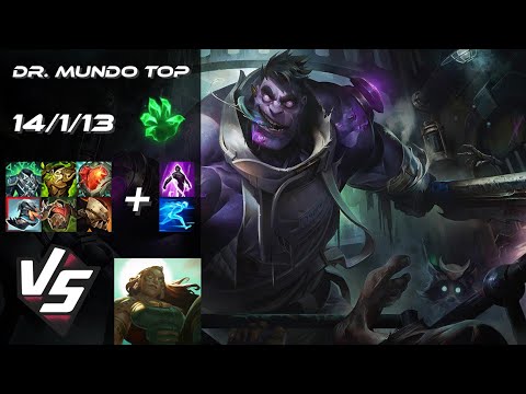 TOP Dr. Mundo vs Illaoi - EU Grandmaster Patch 25.19