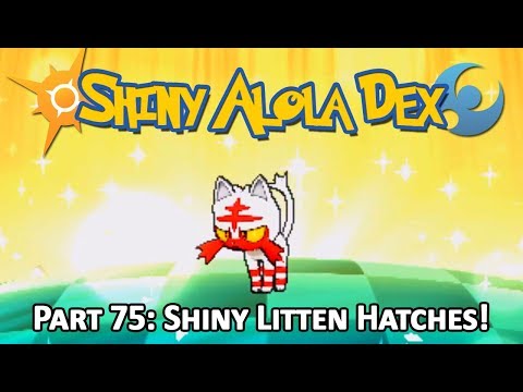 [LIVE!] Shiny Litten hatches after 479 Masuda Method Eggs! (Stream Highlight)