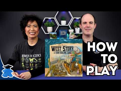 West Story : A Town Building Game - How to Play+Variant. Concise Clear, Complete Board Game Tutorial