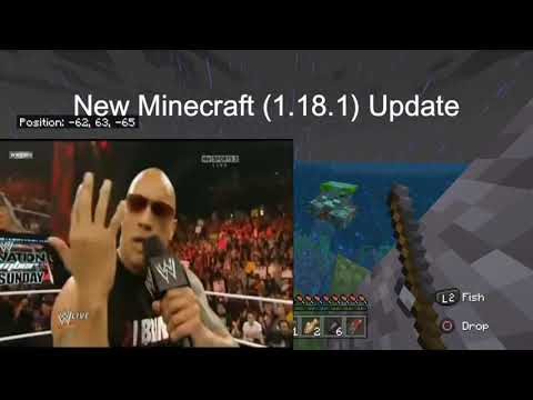 (New Minecraft Update 1.18.1)