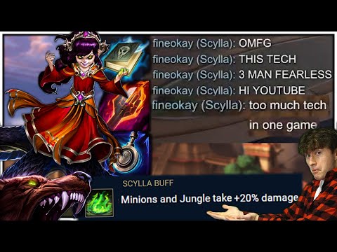these scylla buffs are not okay, why do we keep buffing character's clear, why is clear so important