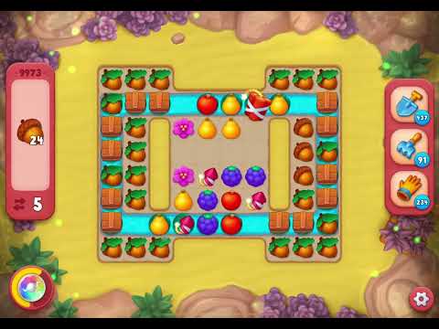 GardenScapes Level 9973 no boosters