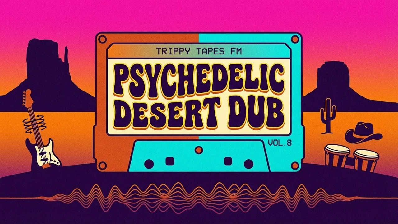Psychedelic Desert Noir - Trippy Tapes FM Vol 8 cover art