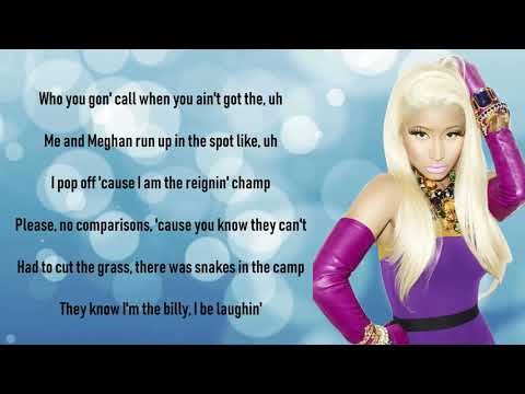 Meghan Trainor - Nice to Meet Ya ft. Nicki Minaj (Verse Lyrics)