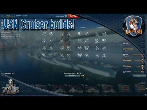 USN Cruiser 0.6.0 Captain Builds