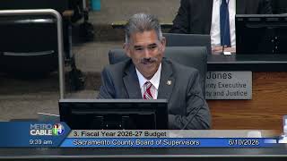Board of Supervisors Budget Meeting 6/10/26