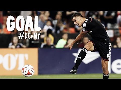 GOAL: Luis Silva caps off a quick attack from the goal kick | D.C. United vs. New York Red Bulls