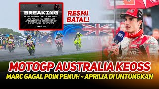 Download lagu AUSTRALIAN GP CHAOS🔥MAIN RACE CANCELLED~MARC MARQUEZ FAILS TO SECURE FULL POINTS~MARTIN BENEFITS mp3