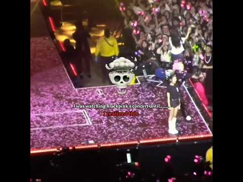 I finally found the whole incident #shortsvideo #blackpink #concert  #parkchaeyoung #jennierubyjane