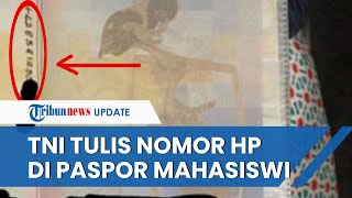 Viral Kabar Oknum TNI Tulis Nomor Telepon di Paspor Mahasiswi Karantina, Disebut Ganjen & Merusak