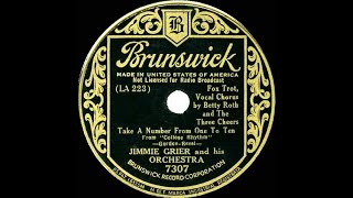 Download lagu 1934 Jimmie Grier - Take A Number From One To Ten (Betty Roth & The Three Cheers, vocal) mp3