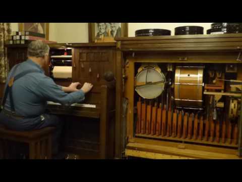 Rx Rag (Galen Wilkes) - QRS piano roll on photoplayer