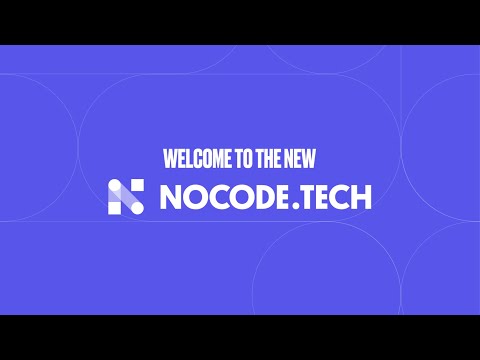 NoCode 공식 영상 미리보기