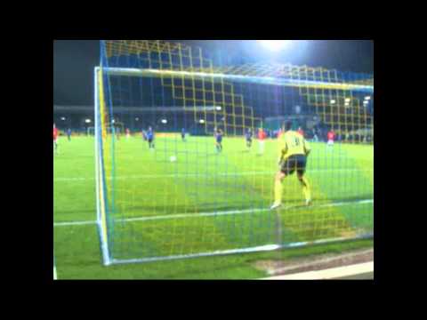 TuS Koblenz - Hertha BSC Berlin / Elfmeter Steegmann 2:0