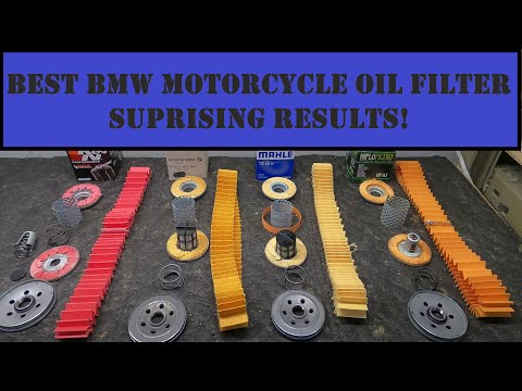 BMW Motorcycle Oil Filter Comparison. SHOCKING RESULTS!