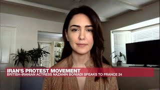 'Iranian people have not given up', says British-Iranian actress and activist Nazanin Boniadi
