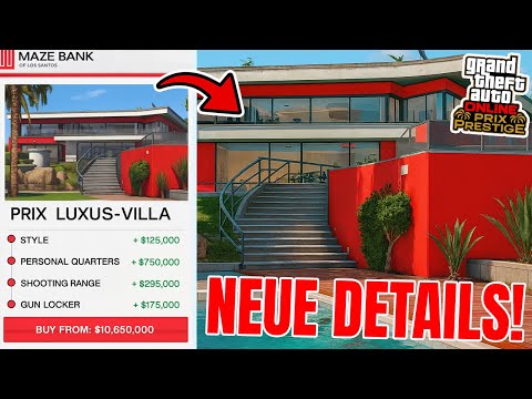🔥 New INFO about the VILLA DLC - HELIPADE & GARAGE in GTA 5 ONLINE!! 🔥