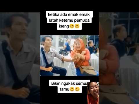 emak-emak latah lucu sekali