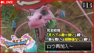 【ドラクエ11s】13) もう一度仲間を集める旅へ！！ロウ再加入から ※初見なのでネタバレ注意