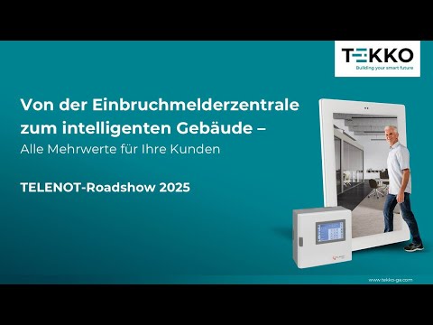 TELENOT-Roadshow [R]EVOLUTION live | TEKKO Gebäudeautomation