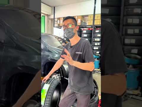Perodua Myvi Gen3 Pakai 17inch Sport Rim #wheelmaster #wheelmasterjohor #perodua #sportrim #myvi