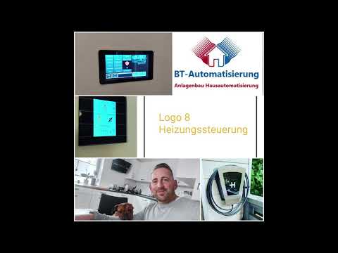 Siemens Logo 8 Heizungssteuerung mit Visualisierung BT-Automatisierung