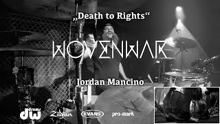 Jordan Mancino - WOVENWAR | Death to Rights live @ Rockfabrik Nürnberg 22/05/15
