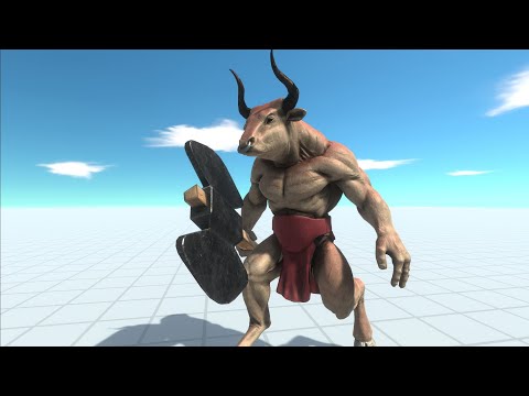 Minotaur vs ALL UNITS - Animal Revolt Battle Simulator