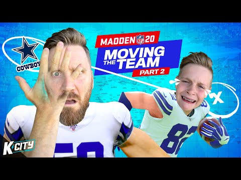 Final Game as the Dallas Cowboys! (MOVING our Team in Madden NFL 20 Pt. 2) // K-CITY GAMING