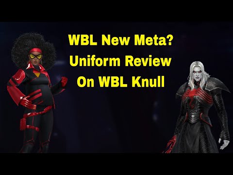 Spider Woman Uniform Review And WBL Knull Clear Guide 2023 - Marvel Future Fight