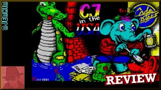 CJ in the USA - on the ZX Spectrum 128K !! with Commentary