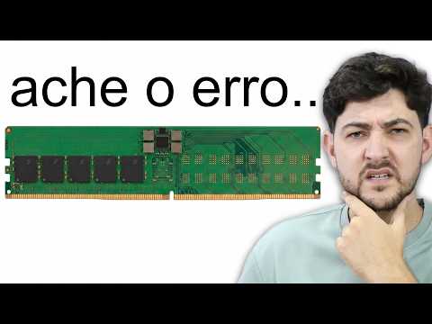 CRIARAM A DDR5 BARATA, MAS OLHA COMO ELES FIZERAM ISSO...