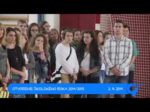 Otvorenie školského roka 2014/15